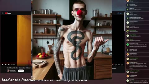 Rekeita's pending snake tattoo - Mad at the Internet