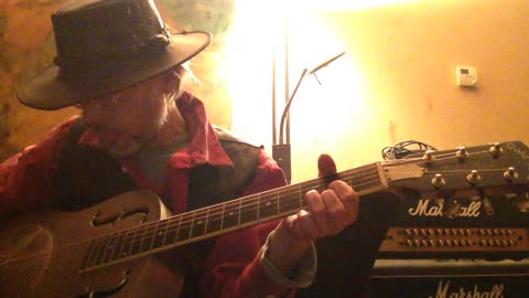 Burny Hill - 'Farm Boy' - Dobro Blues Guitar Song