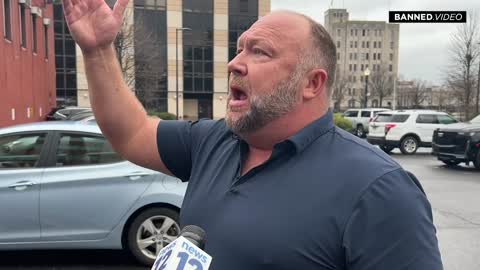 'War Against The 1st Amendment.' Alex Jones Appears For Questioning in Sandy Hook Lawsuit