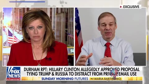 Jim Jordan was asked if they will open another investigation into Hillary & the Clinton Foundation