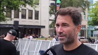 Eddie Hearn says...Simply, do your best!