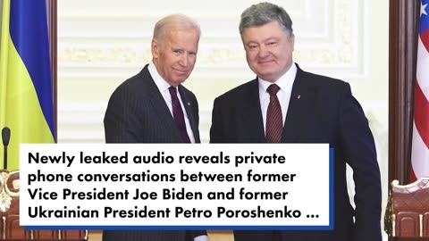 Proof VP Joe Biden leveraged $1 billion loan to fire Ukraine's prosecutor general