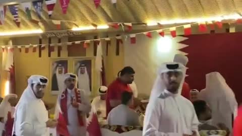 Nice gesture as Qatari families offered homemade food, drinks & snacks to Morocco-Canada