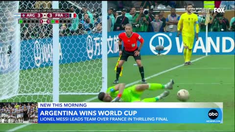 Argentina wins World Cup after epic final against France