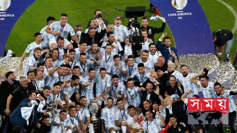 নিজেদের বিশ্বসেরা প্রমাণে মাঠে নামছেন মেসি | Italy vs Argentina | Finalissima 2022 | Somoy Sports