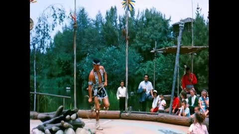 Indian Village (Frontierland)--Disneyland History--1950's--TMS-470