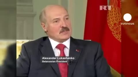 'I Can forgive lesbianism but not gaya men', says Lukashenko.