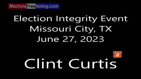 Video Series #2 of 4: Clint Curtis: "Throw the Electronic Voting Machines in the Ocean!" You can't trust them...