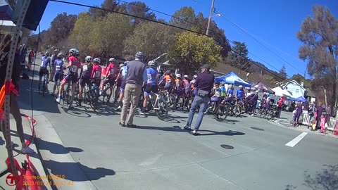 Silicon Valley, Los Gatos, CA. Cat's Hill Criterium Bike Race, March 25, 2023