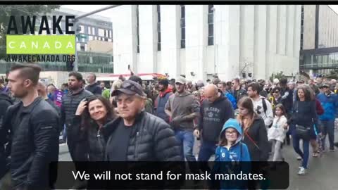 Calgary Freedom Rally.