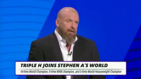 Double Jabbed Triple H has officially quit wresting & apparently still has no idea