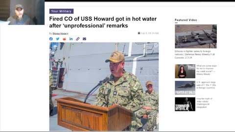 Another US Navy CO Fired