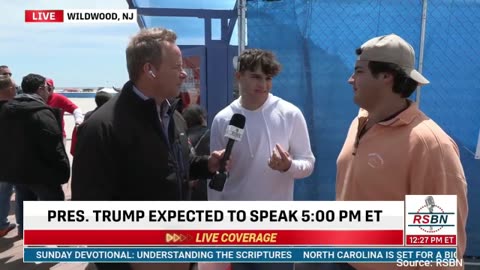 "A Sleepy F***": Teenage Trump Supporter Slams Biden in Hilarious Rally Interview [WATCH]