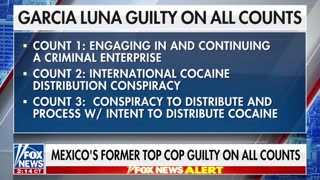 Genaro García Luna has been found guilty on all counts