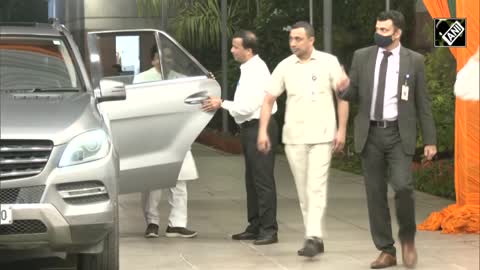 Union HM Amit Shah, other BJP leaders arrive at party office to attend CEC Meeting