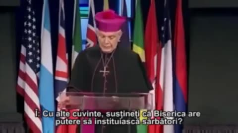 Declarația cardinalului Gibbons despre schimbarea zilei de odihna din Sâmbătă în duminică!