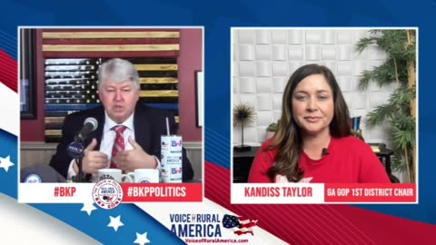 Kandiss Taylor, GA GOP 1st District Chair, joins BKP to talk about her plans.