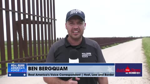 Ben Bergquam shows the contrast between Trump and Biden’s border walls