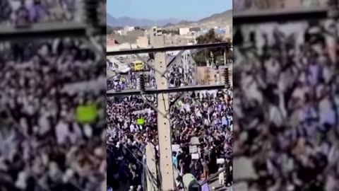 Chants of ‘freedom’ during fresh protests in Iran