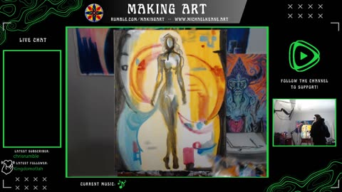 Live Painting - Making Art 11-4-23 - Art After Hours