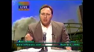 Alex Jones: The 911 False Flag Was A Controlled Demolition - 9/12/2001