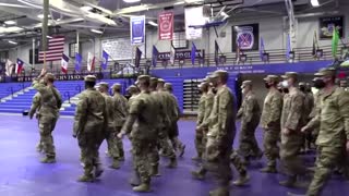 Families reunited with U.S. troops from Afghanistan