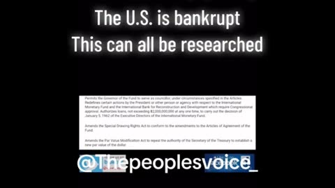 Bankrupt Federal Reserve and debt slavery..