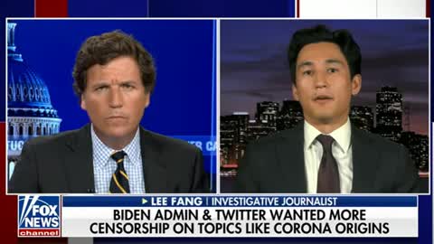 Tucker Carlson on the Federal Government's efforts to censor speech through Big Tech | 10/31/22