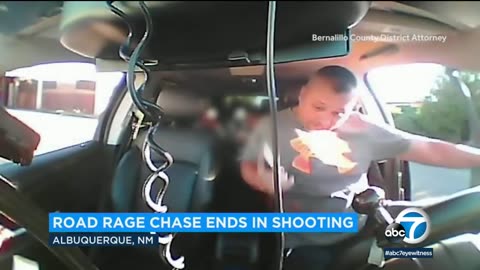 Military vet with his children in backseat opens fire during road rage incident | ABC7