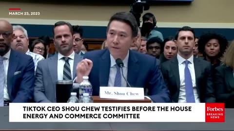 WATCH_ TikTok CEO Shou Chew's Full Opening Statement To House Energy Committee