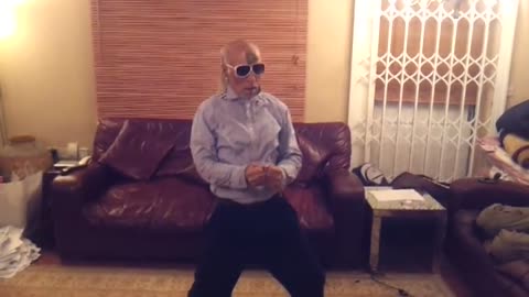 Guarantee to laugh 70 years Old Guy Funny dance to Godfather tune, as if he was in his teenage UK