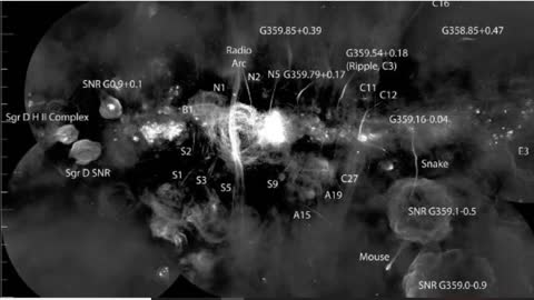 Hundreds Of Magnetic Strands Imaged @ The Heart Of The Milky Way, Kristian Birkland Would Be Amazed!