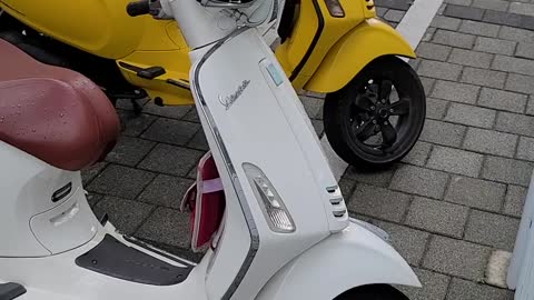 Vespa scooter