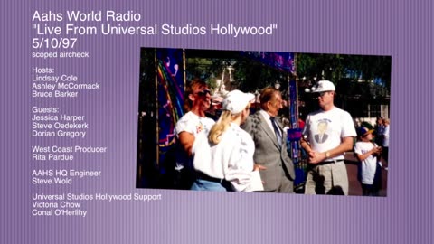 "Live From Universal Studios Hollywood" 5/10/97