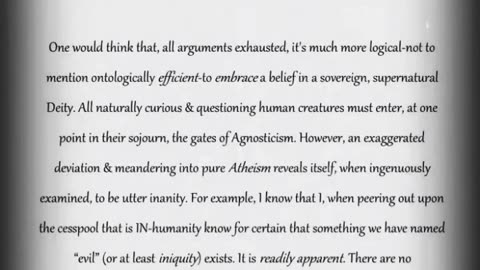 The Argument From Demonology: A Series In Analytical Apologetics (Alternate Effects Version)