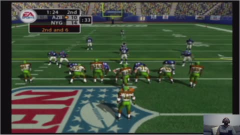 Arizona Haboobs Week 9: vs the G G G G G Men (Madden 2005/All Madden Difficulty)