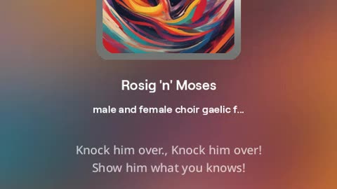 Rosie 'n' Moses - Gaelic Mix (D&D Homebrew Campaign Song)