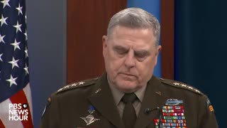 Gen Milley: We Will Support Ukraine As Long As It Takes