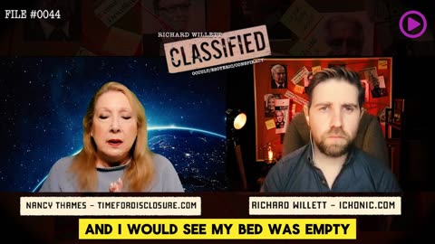 Classified With Richard Willett and Guest Nancy Thames | OUT Wednesday 7PM (GMT) | Ickonic.com