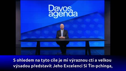 Klaus Schwab říká, přivítejme čínského vůdce.