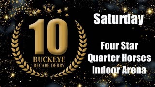 2024 Buckeye Reining Series | Saturday Night | 7:30 pm EST