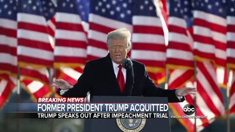 Trump responds to impeachment acquittal