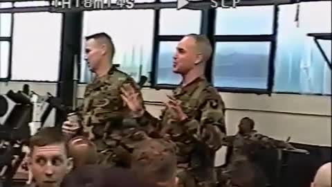 USO show with Dallas Cowboys cheerleaders in Kosovo in 2001 performing for 101st Airborne.