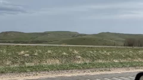 Live - High Wind Gust In Wyoming - SpeedWagon continues on