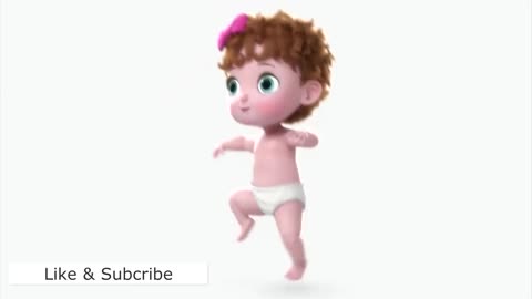 Litter Baby Dance Cartoon