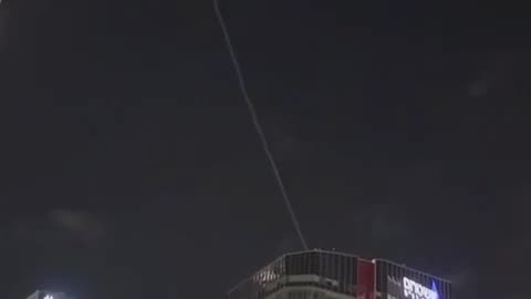 Footage reportedly shows an Iranian drone hitting a target in Tel Aviv