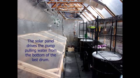 Solar Greenhouse Water Heater