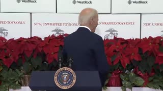 WATCH: Feckless Biden Has to be Escorted Off Stage By a Child