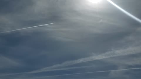 ChemTrail Poisons Pictou NS Canada April 19th 11:50am