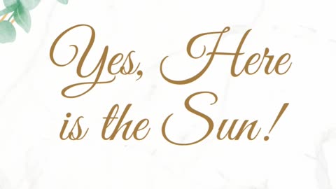 ⭐HERE COMES THE SUN ~ IT'S ALRIGHT😊AND OTHER LYRIC LINES TO YOU FROM @amazingmarketingmethods ❤️